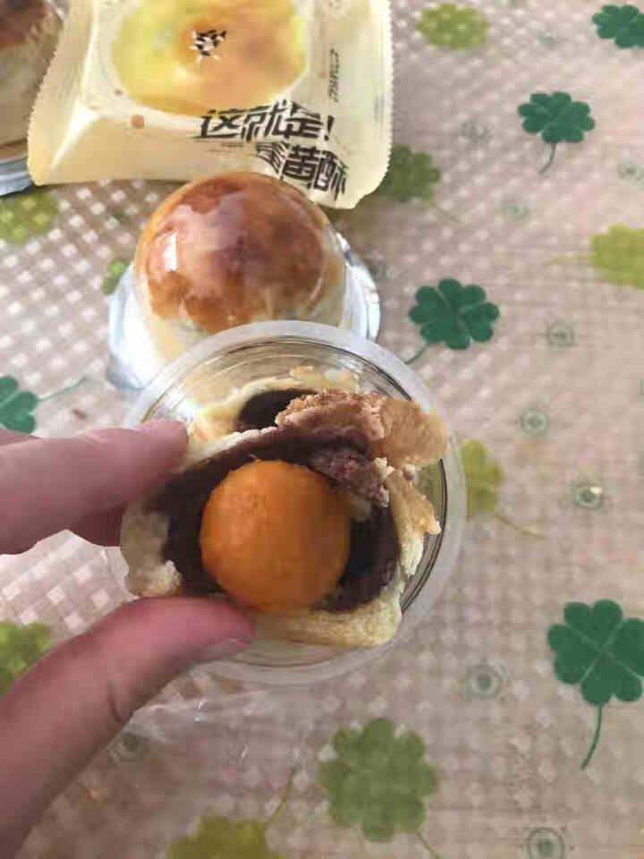 可莎蜜兒蛋黄酥红豆沙手工糕点网红零食品小吃点心饼干杭州特产休闲零食 红豆沙单盒装（3枚装）怎么样，好用吗，口碑，心得，评价，试用报告,第4张