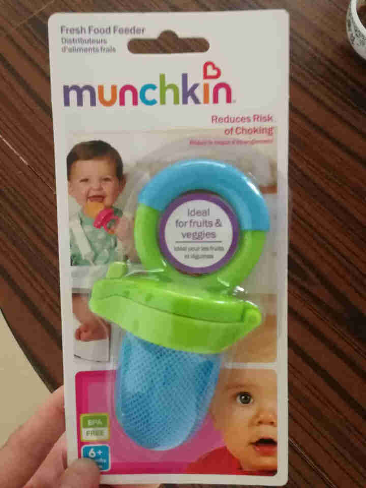 满趣健（Munchkin）婴儿食物咬咬袋水果辅食器磨牙训练袋【颜色随机】43101怎么样，好用吗，口碑，心得，评价，试用报告,第2张