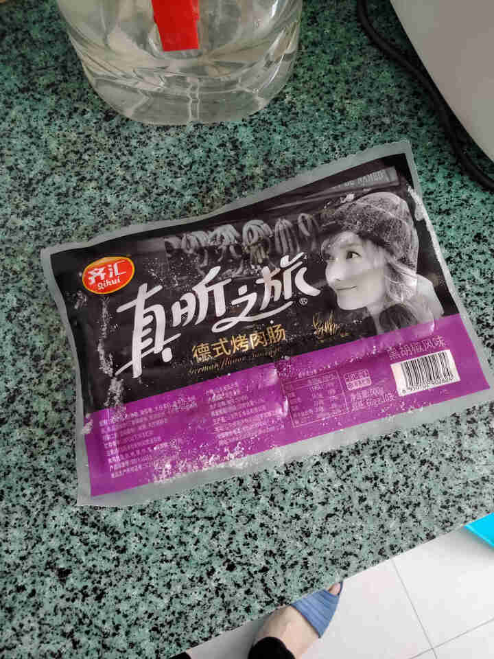 齐汇真昕之旅德式烤肉肠火山石烤肠黑胡椒味600g（10支装）热狗肠台湾地道烤肠怎么样，好用吗，口碑，心得，评价，试用报告,第2张