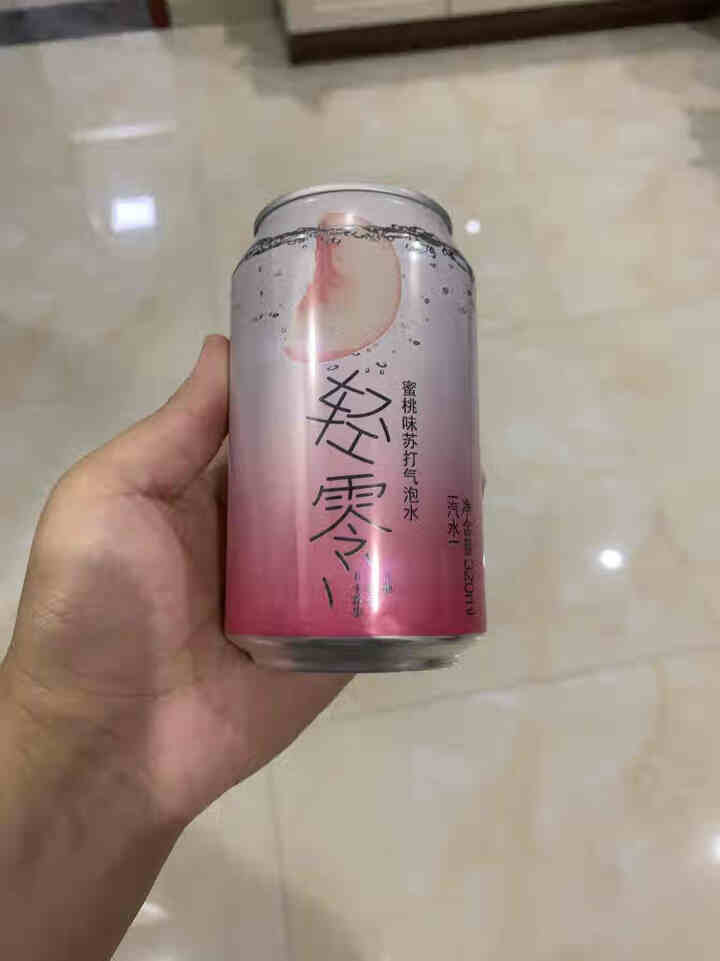 汉斯小木屋轻零无糖苏打水320ml*24罐装果味气泡水整箱 蜜桃味怎么样，好用吗，口碑，心得，评价，试用报告,第4张