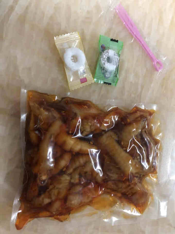 谭八爷柠檬酸辣无骨凤爪200g*2罐装去骨鸡爪网红零食桶装即食脱骨鸡脚四川特产麻辣小吃卤味熟食 400g（200g*2罐）怎么样，好用吗，口碑，心得，评价，试用,第2张