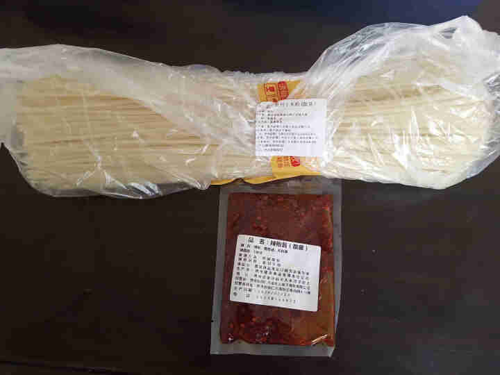 贵州特产干米粉500g*3纯大米无添加过桥米线羊肉粉牛肉粉细米粉圆米粉酸辣粉汤粉辣鸡粉铜仁原产地直发 3斤圆粉条(辣椒酱)怎么样，好用吗，口碑，心得，评价，试用,第2张