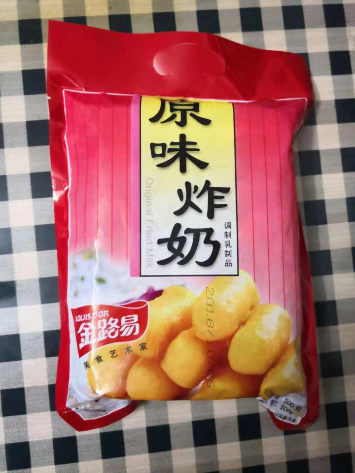 金路易 炸鲜奶 原味 500g（35,第2张