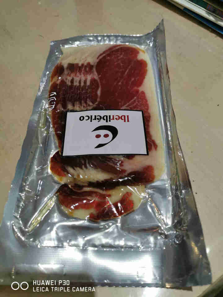 西班牙进口  伊贝力（Iberiberico）伊比利亚风干火腿后腿切片  100g装  开袋即食怎么样，好用吗，口碑，心得，评价，试用报告,第2张