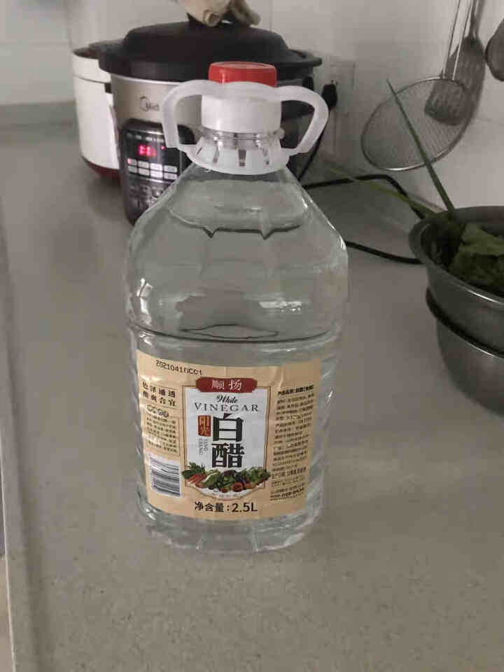 CUCU白醋5斤大桶装食用醋调味品家用清洁除垢洗脸泡脚 3.5度2.5L*1桶怎么样，好用吗，口碑，心得，评价，试用报告,第2张