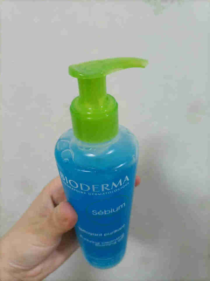 法国贝德玛（BIODERMA）净妍平衡洁肤凝胶洁面乳洗面奶200ml（温和清洁卸妆 控油收毛孔 油痘肌 低泡无皂基）怎么样，好用吗，口碑，心得，评价，试用报告,第3张