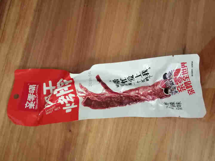 亲零嘴 休闲零食小吃香辣黑鸭劲辣糖醋卤味风干烤脖子肉干肉脯熟食品 香辣味5根怎么样，好用吗，口碑，心得，评价，试用报告,第3张