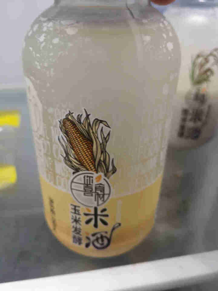 你喜食材 韩式延边自酿米酒低度月子酒微醺酒酿韩国甜酒瓶装 糯米酒1瓶+玉米酒1瓶怎么样，好用吗，口碑，心得，评价，试用报告,第3张