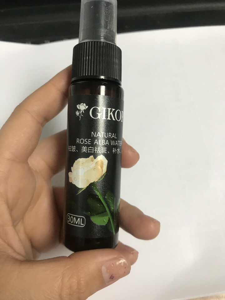 GIKOP保加利亚有机白玫瑰纯露爽肤水喷雾30ml 补水保湿 焕白控油 滋润营养 紧致毛孔 男女通用 30ML怎么样，好用吗，口碑，心得，评价，试用报告,第2张