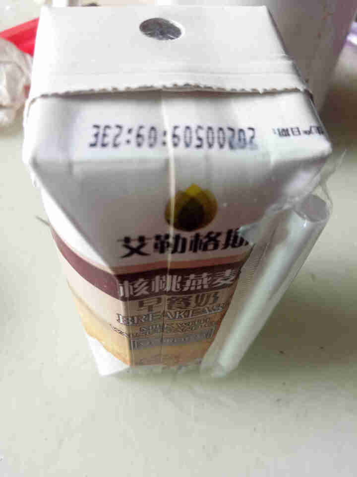 忠厚乳业 艾勒格斯核桃燕麦早餐奶200ml*12盒 整箱牛奶乳饮怎么样，好用吗，口碑，心得，评价，试用报告,第3张