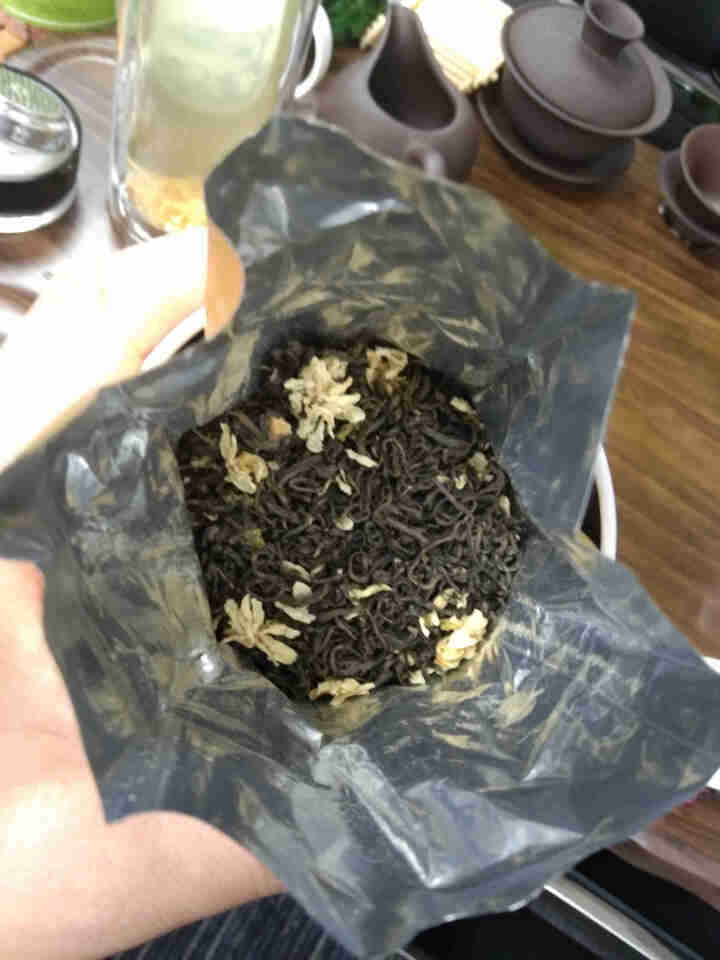 春上早茉莉花茶 2020新茶浓香型茉莉绿茶特级飘雪四川蒙顶山花毛峰散装茶叶250g 花茶125g*2罐怎么样，好用吗，口碑，心得，评价，试用报告,第3张