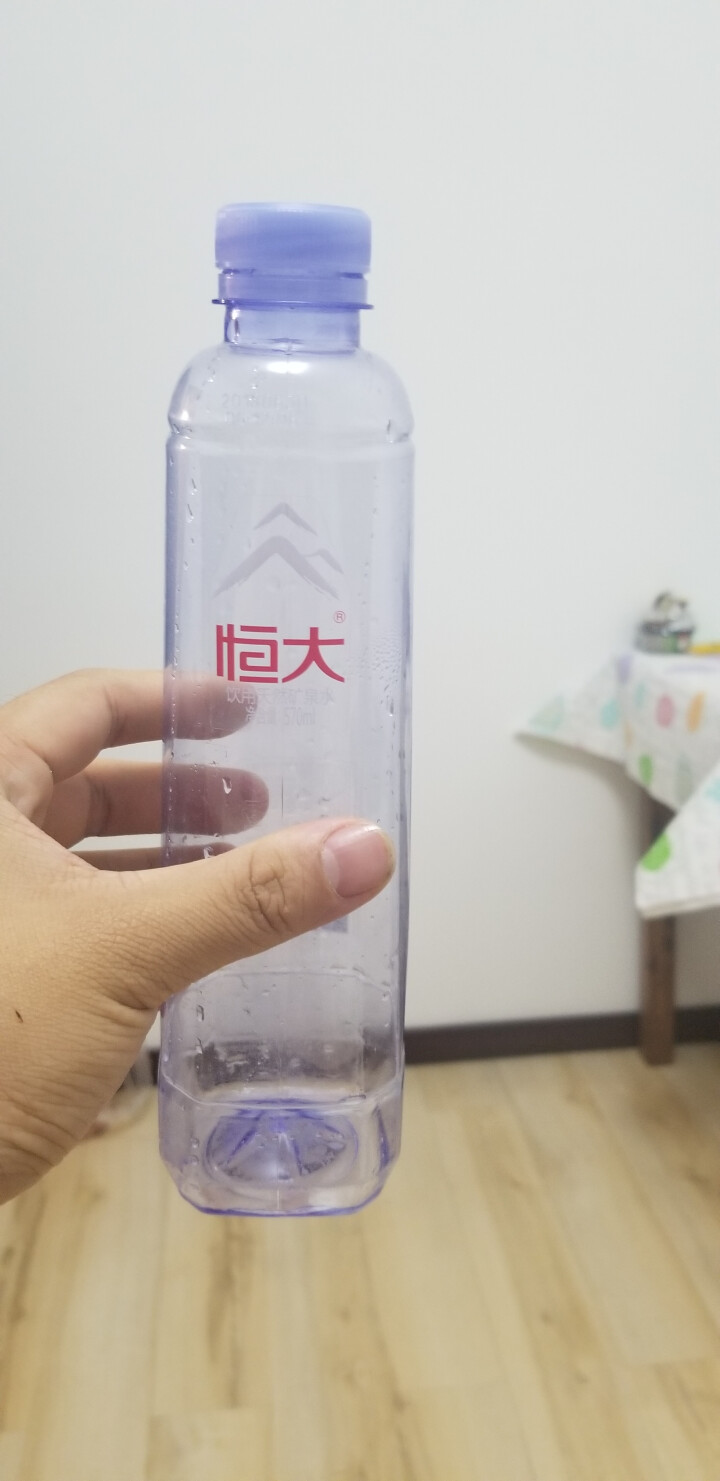 恒大 天然矿泉水 饮用水 瓶装水 非纯净水商务用水 570ml*1瓶（样品不售卖）怎么样，好用吗，口碑，心得，评价，试用报告,第5张