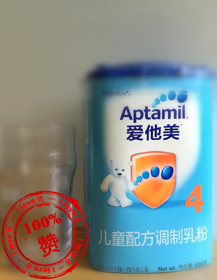 【官方旗舰店】Aptamil爱他美经典版4段儿童配方调制乳粉 3,第2张