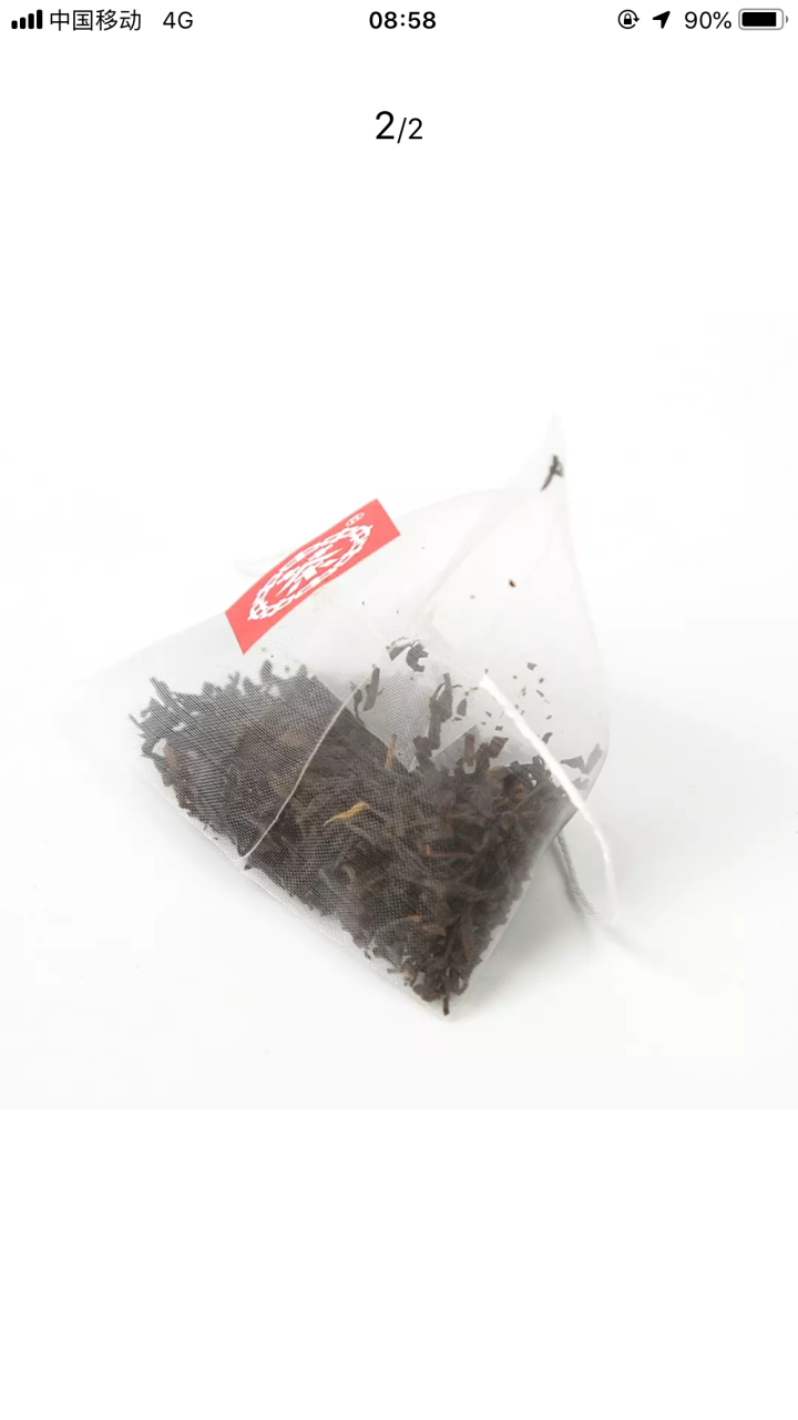 中茶清茶红茶 茶叶袋泡茶10包一盒25g 红茶试用装(1袋)怎么样，好用吗，口碑，心得，评价，试用报告,第3张