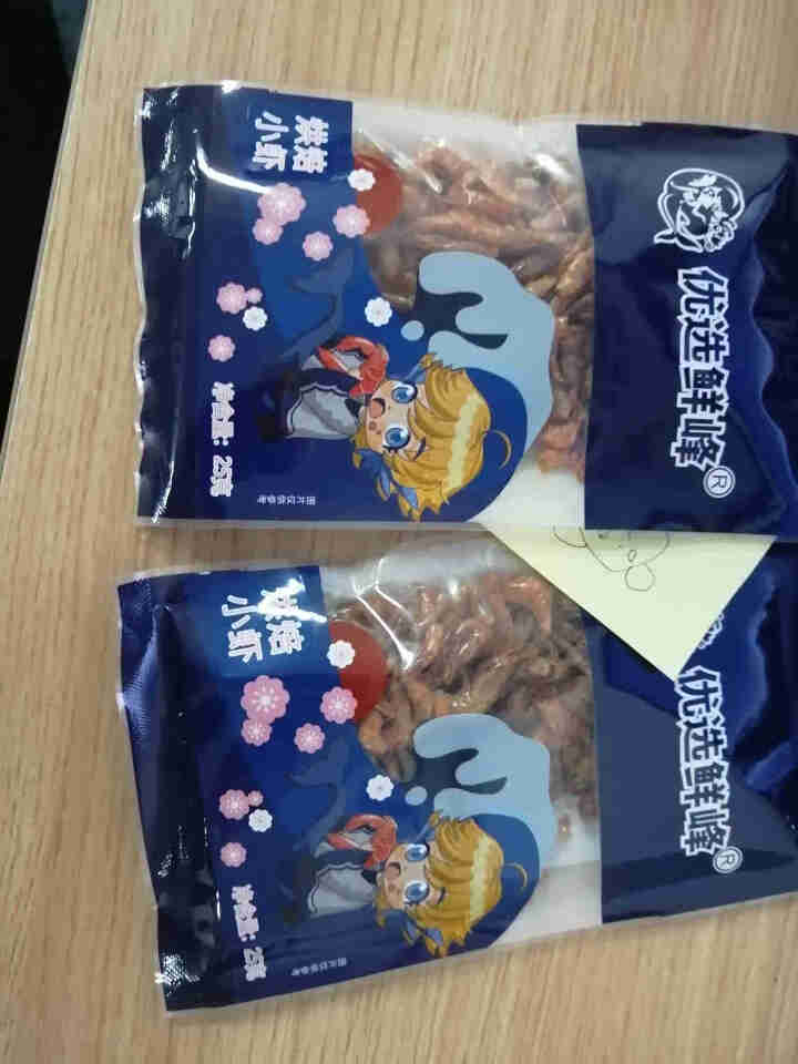 优选鲜峰烘焙小虾即食海鲜熟食烤虾干零食小吃休闲食品袋装办公室儿童零食网红零食风味特产 烘焙小虾25g*2袋怎么样，好用吗，口碑，心得，评价，试用报告,第4张