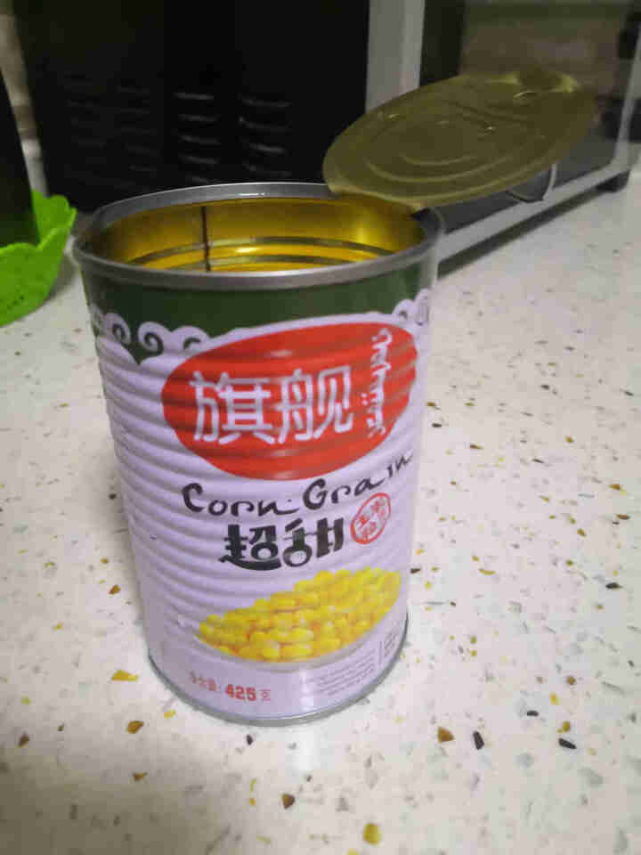 旗舰牌超甜玉米粒罐头425g/罐 非转基因开盖即食水果沙拉烘焙原料粗粮代餐 425g/罐怎么样，好用吗，口碑，心得，评价，试用报告,第2张