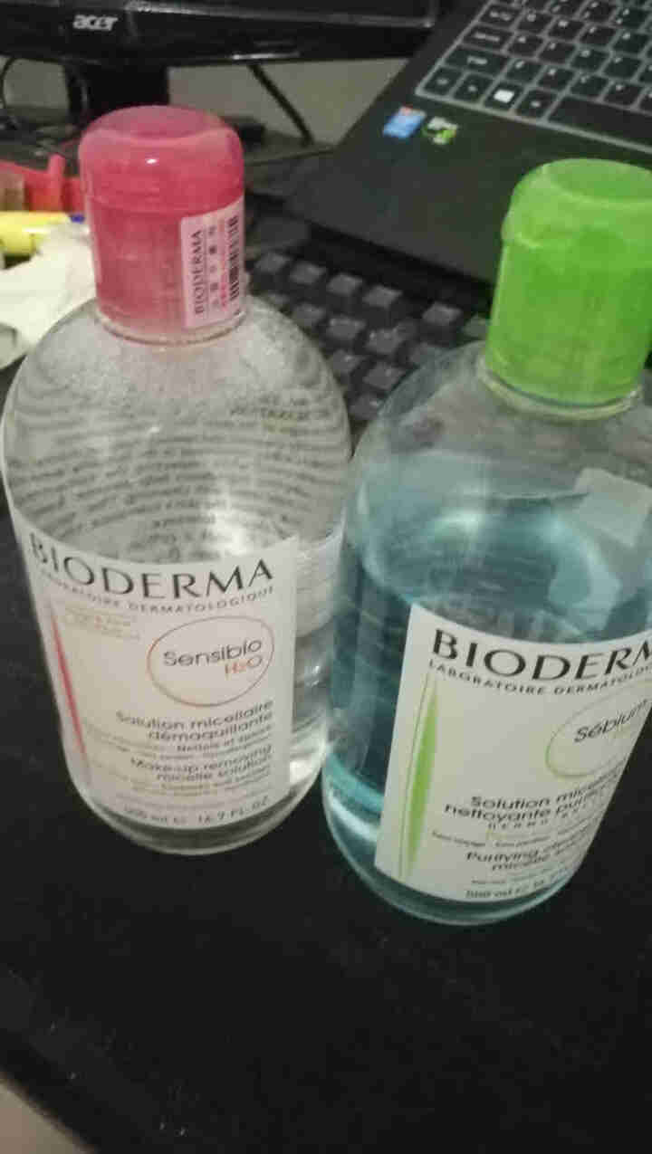 法国贝德玛（BIODERMA）舒妍多效洁肤液500ml （卸妆水 深层清洁 粉水 舒缓保湿 敏感肌 眼唇 原装进口）怎么样，好用吗，口碑，心得，评价，试用报告,第4张