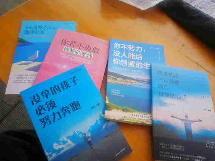 青春励志成功书全5册 你不努力谁也给不了你想要的生活心灵鸡汤正能量书籍人生哲学青春文学书怎么样，好用吗，口碑，心得，评价，试用报告,第5张