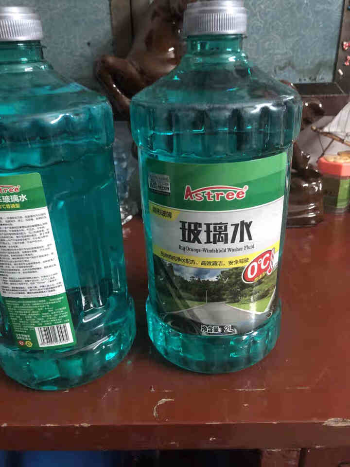 Astree汽车玻璃水玻璃清洗剂雨刮水雨刷精汽车用品 0℃普通型2L装【2瓶】怎么样，好用吗，口碑，心得，评价，试用报告,第2张