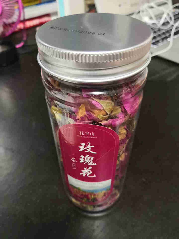 【买2罐=发3罐+杯】玫瑰花茶 玫瑰花干重瓣玫瑰花 平阴干玫瑰花泡水喝搭金银花柠檬 无硫花草茶50克怎么样，好用吗，口碑，心得，评价，试用报告,第2张