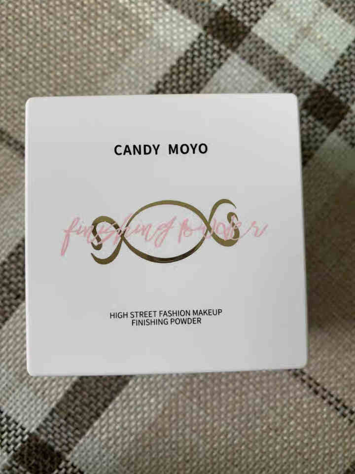 【四色散粉】Candy Moyo四宫格定妆粉饼散粉持久24小时定妆控油轻薄如雾隐毛孔不浮粉晚安粉蜜粉 薄纱玫瑰（微闪）怎么样，好用吗，口碑，心得，评价，试用报告,第2张