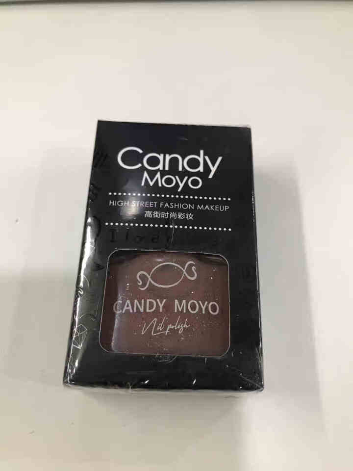 Candymoyo膜玉美甲脚指甲油持久免烤不可剥裸色豆沙色微闪亮片8ml 砂糖豆沙怎么样，好用吗，口碑，心得，评价，试用报告,第2张