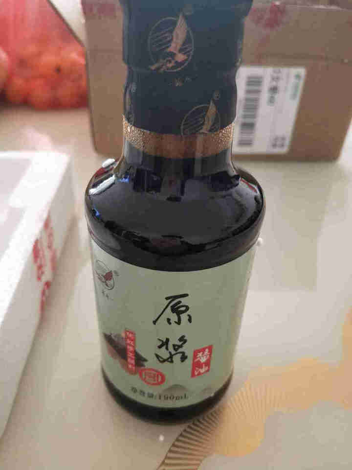 雄鹰酱油 原浆零添加190ML*3瓶 古法手工制作 非物质文化遗产传承  江西老字号 厨房调味料 雄鹰原浆酱油190ML*1瓶怎么样，好用吗，口碑，心得，评价，,第3张