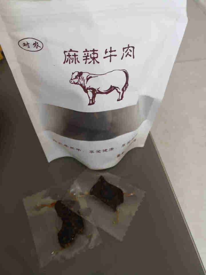 对农麻辣味牛肉干麻辣小零食熟食云南特产牛肉粒美食小吃 熟食肉干肉脯独立包装 麻辣味  超辣  吃货必买 100g怎么样，好用吗，口碑，心得，评价，试用报告,第3张