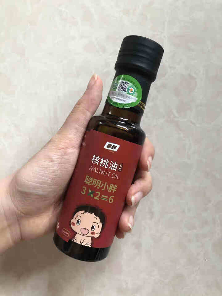 喜胖（XIPANG）有机核桃油100ml 物理冷榨 适用于儿童及孕妇食用油怎么样，好用吗，口碑，心得，评价，试用报告,第3张