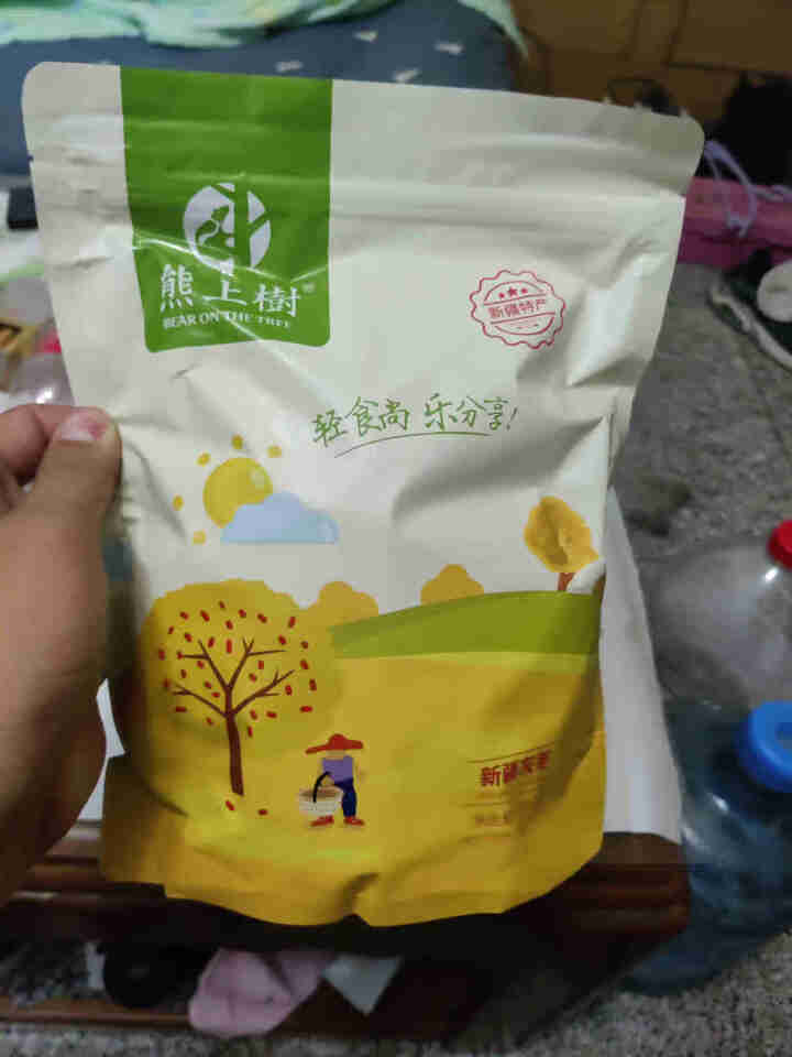 熊上树 新疆特产灰枣红枣小甜枣500g/袋煮粥炖汤泡水干吃休闲零食 一级精选灰枣500g怎么样，好用吗，口碑，心得，评价，试用报告,第3张