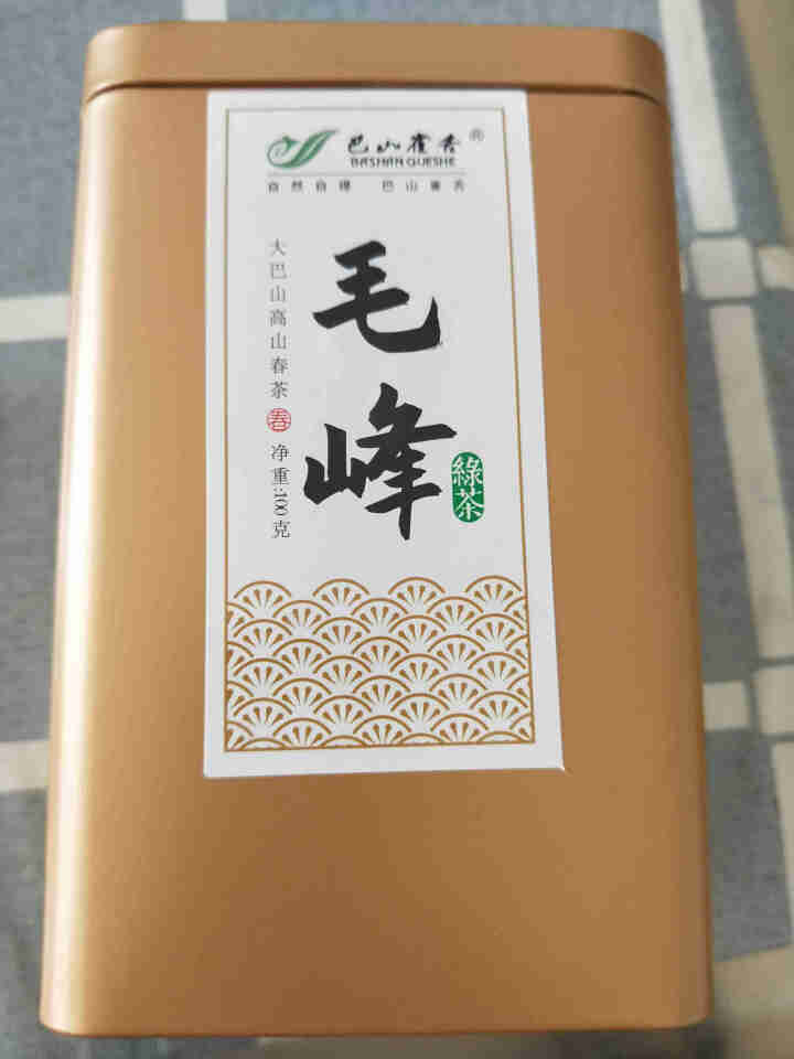 巴山雀舌春茶毛峰现货 毛峰绿茶散茶自饮装 茶叶100g罐装 100g怎么样，好用吗，口碑，心得，评价，试用报告,第2张