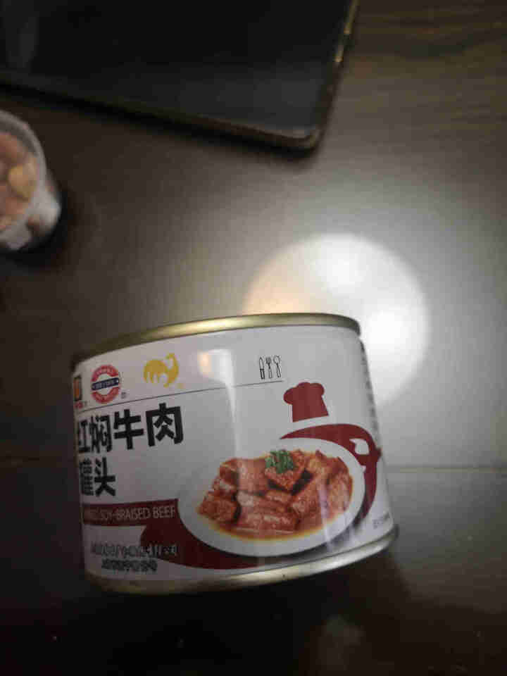 上海梅林 红焖牛肉罐头400g户外方便即食红烧牛肉熟食速食米饭方便面浇头菜 红焖牛肉227g怎么样，好用吗，口碑，心得，评价，试用报告,第3张