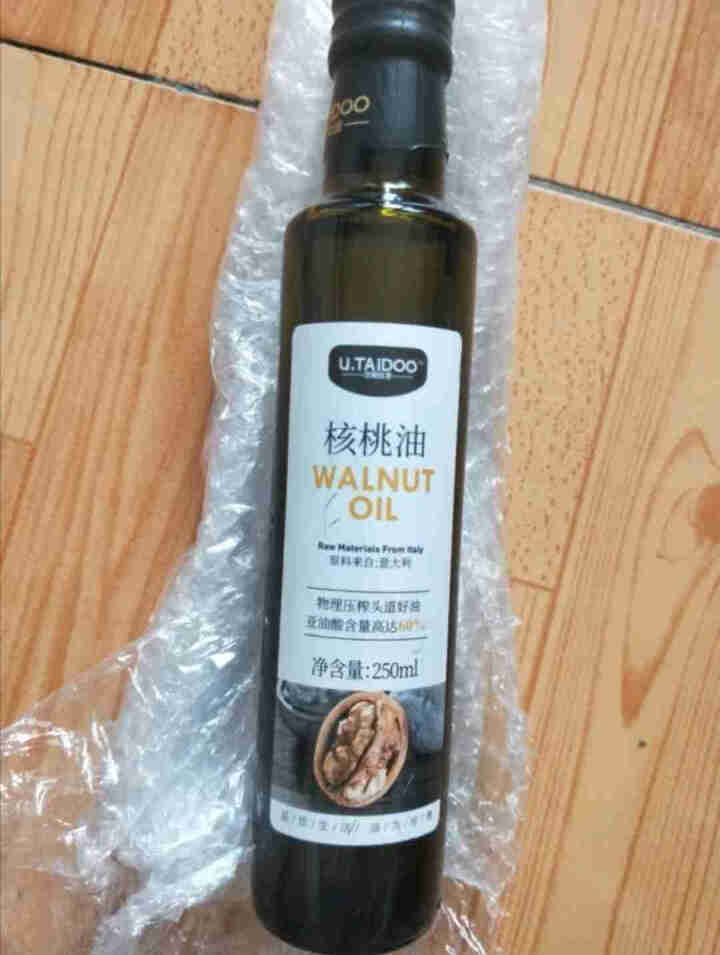 优殿肽渡 核桃油250ml 适用于婴幼儿宝宝食用油（意大利进口原油）怎么样，好用吗，口碑，心得，评价，试用报告,第2张