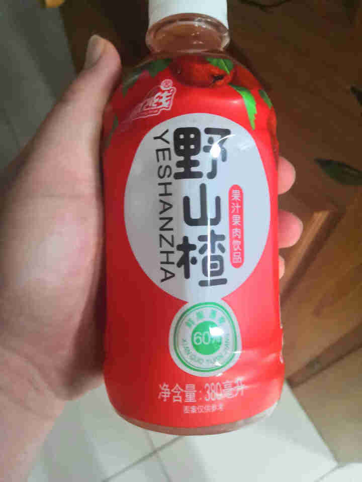 起跑线山楂汁果汁饮料小瓶装380ml*6瓶/箱新鲜日期整箱火锅饮品饮料 山楂汁 380ml*6瓶（便携装）怎么样，好用吗，口碑，心得，评价，试用报告,第4张