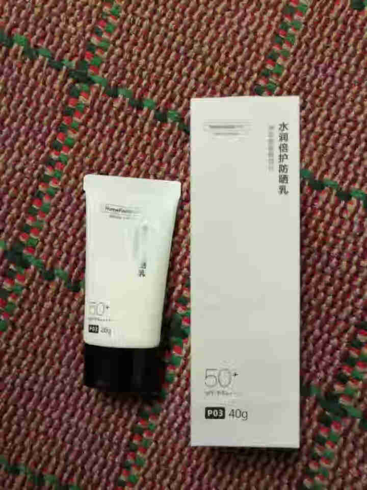 HFP水润倍护防晒乳40g防紫外线SPF50+ 面部隔离春夏防晒霜二合一清爽不油腻女男怎么样，好用吗，口碑，心得，评价，试用报告,第4张