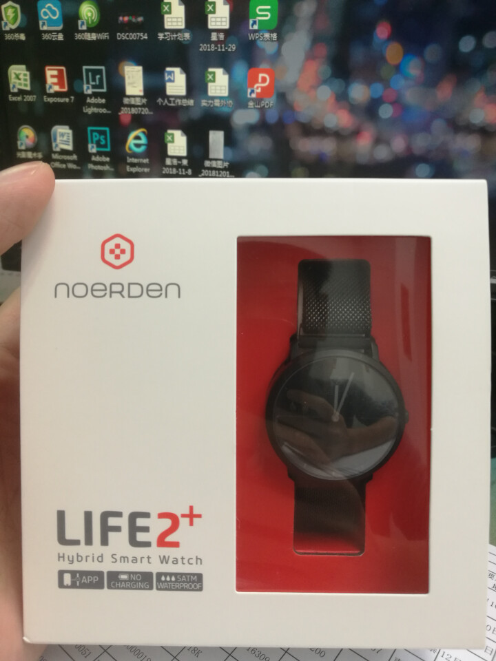 NOERDEN 牛丁 法国智能手表 瑞士机芯 LIFE2+ 音乐控制 自动校时来电振动双曲蓝宝石镜面 商务黑（米兰尼斯钢带款）怎么样，好用吗，口碑，心得，评价，,第2张