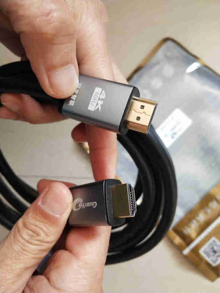 guanyee冠艺2.0高清线hdmi4K电视连机顶盒电脑无损连接显示器屏投影仪hdmi线音视频传输 【3米合金头】4K高清线 豪华加速版怎么样，好用吗，口碑，,第4张