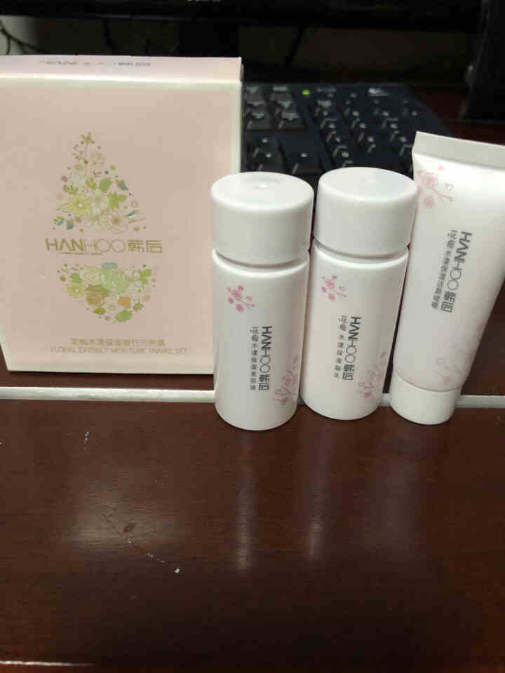 韩后（Hanhoo） 护肤品花痴水漾保湿套装洗面奶爽肤水乳液补水保湿滋润控油养肤学生女士 花痴旅行三件套（非卖品）怎么样，好用吗，口碑，心得，评价，试用报告,第4张