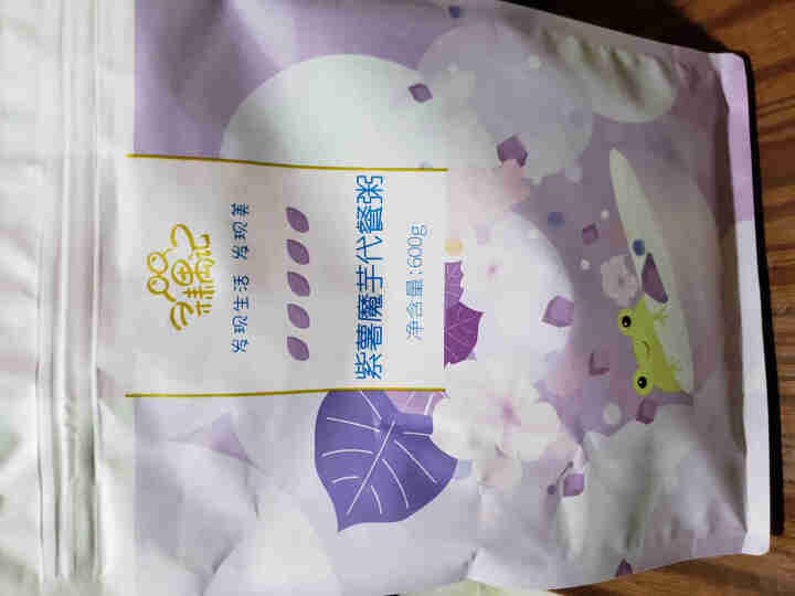 麦片魔芋代餐粥600g早餐速食懒人饱腹食品高纤维紫薯魔芋代餐粥怎么样，好用吗，口碑，心得，评价，试用报告,第2张