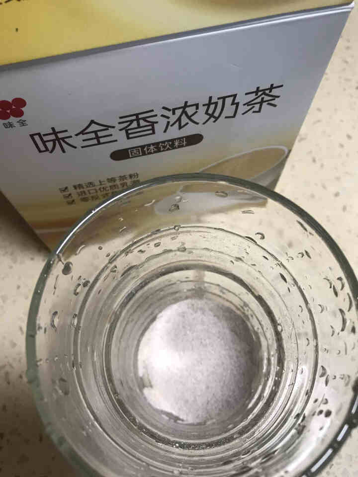 味全香浓奶茶粉固体饮料冲泡速溶家用办公室300克 15g*20条怎么样，好用吗，口碑，心得，评价，试用报告,第3张