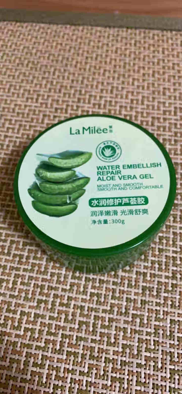 LaMilee莱玫 水润修护芦荟胶补水保湿（晒后修护， 舒缓、淡化痘印、控油平衡）正品 300g怎么样，好用吗，口碑，心得，评价，试用报告,第3张