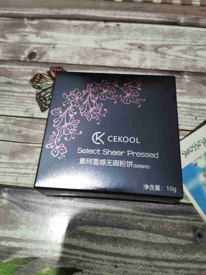 CEKOOL素珂雪感无暇粉饼定妆控油持妆提亮肤色遮瑕防水防汗 自然色怎么样，好用吗，口碑，心得，评价，试用报告,第2张