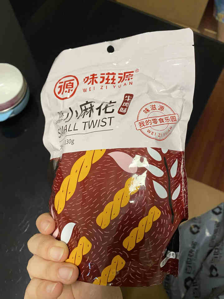 味滋源网红小麻花海苔味小零食多口味130g/袋独立包装良品铺子同款 牛肉味怎么样，好用吗，口碑，心得，评价，试用报告,第4张