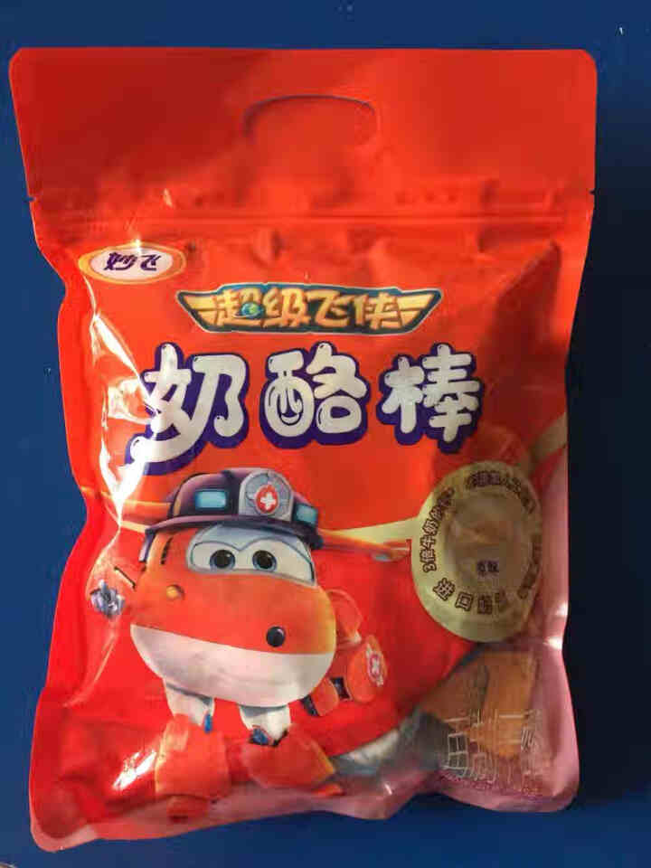 【包邮】妙飞超级飞侠棒棒奶酪棒 500g(25支)装  儿童奶酪健康高钙零食 原味500g/25支怎么样，好用吗，口碑，心得，评价，试用报告,第2张