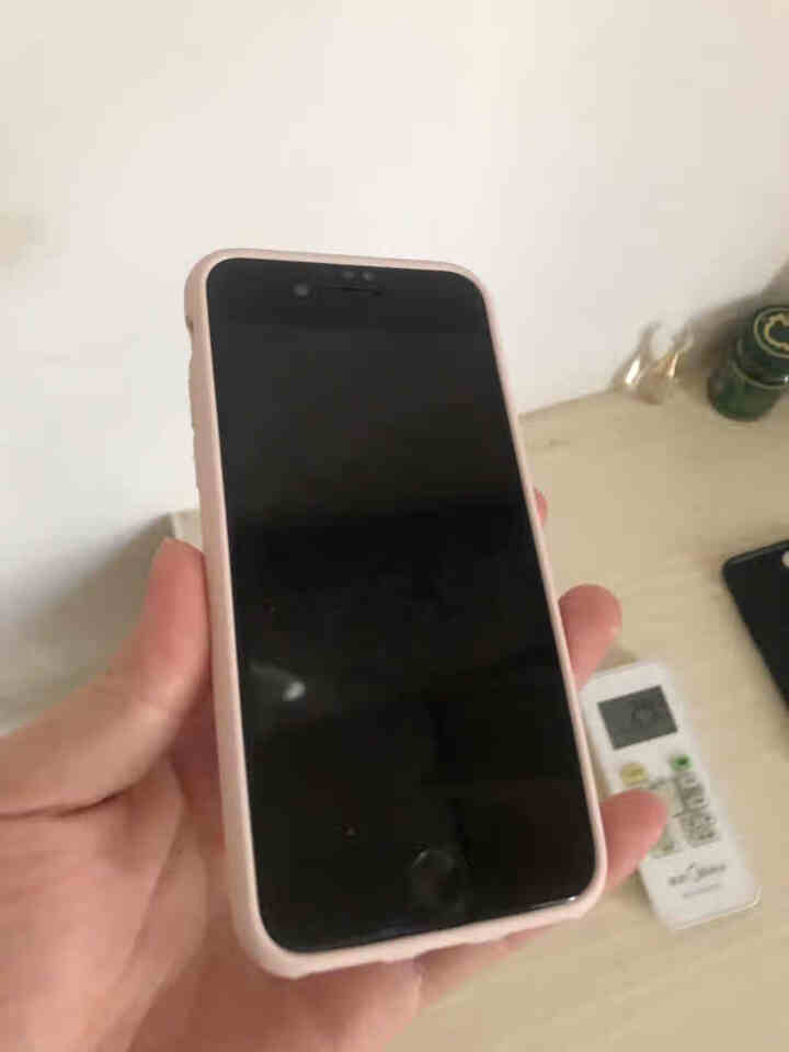 日新隆 苹果6s/7/8/8plus液态硅胶手机壳  iPhone SE2防摔超薄软壳 樱花粉 (4.7英寸)苹果SE2/6/6s/7/8通用怎么样，好用吗，口,第3张