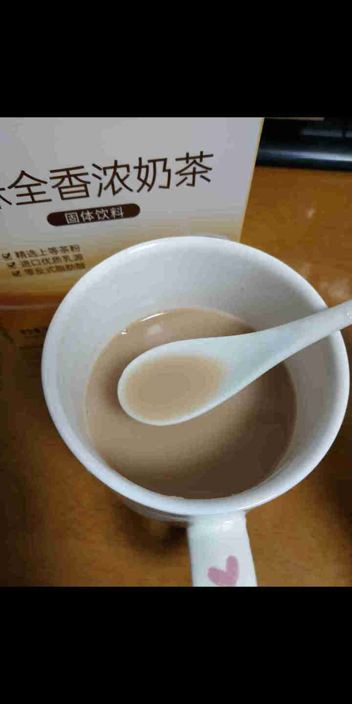 味全香浓奶茶粉固体饮料冲泡速溶家用办公室300克 15g*20条怎么样，好用吗，口碑，心得，评价，试用报告,第4张