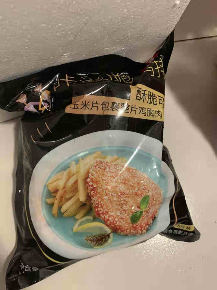 大成姐妹厨房 炸鸡排鸡排肉鸡肉饼鸡排半成品冷冻炸鸡汉堡饼早餐饼休闲小吃香雪鸡排鸡胸肉美食咔滋脆鸡排 咔滋脆鸡排500g怎么样，好用吗，口碑，心得，评价，试用报告,第3张