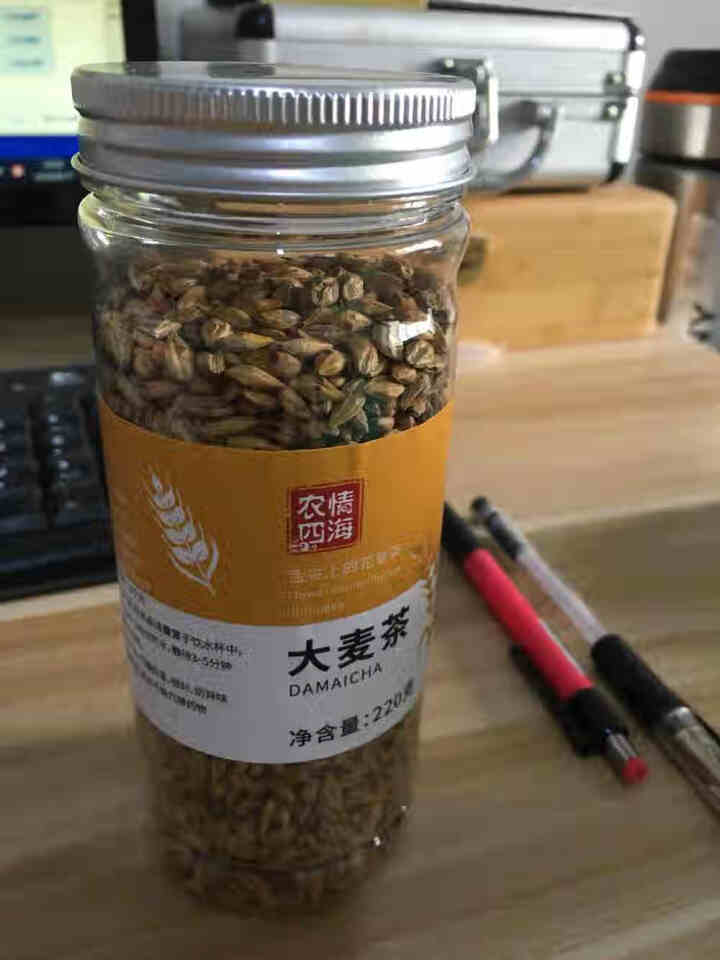 大麦茶 原味烘焙型炒麦芽茶五谷茶 花草茶 大麦茶220g/瓶怎么样，好用吗，口碑，心得，评价，试用报告,第3张