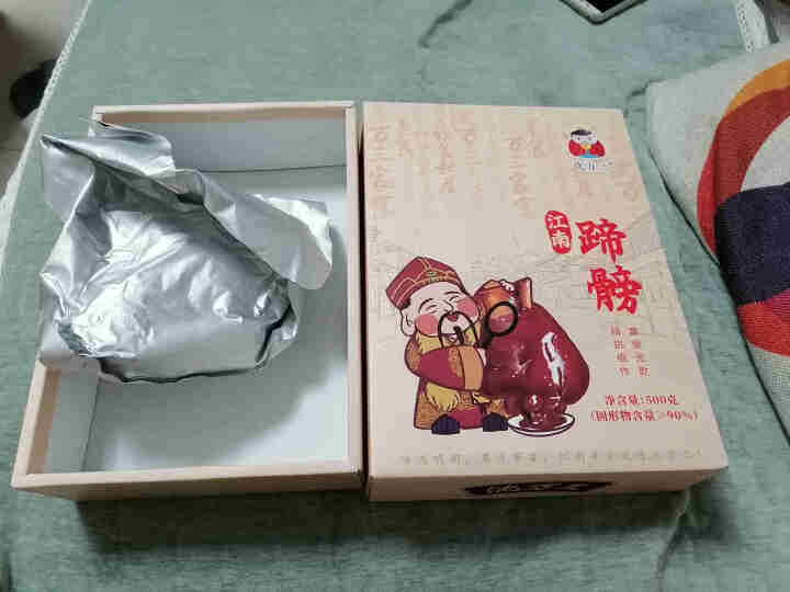 沈万三 蹄膀500g 苏州特产酱肘子 熟食即食卤味卤味猪蹄怎么样，好用吗，口碑，心得，评价，试用报告,第2张