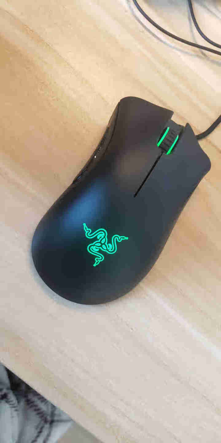 雷蛇（Razer）蝰蛇标准版有线电竞游戏鼠标 中大手人体工学 雷云驱动 带侧键 标准版6400DPI 双侧键,第4张